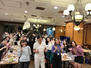 11月に女性所属者とプロデューサー、ディレクター陣と交流会（女子会）を開催しました。